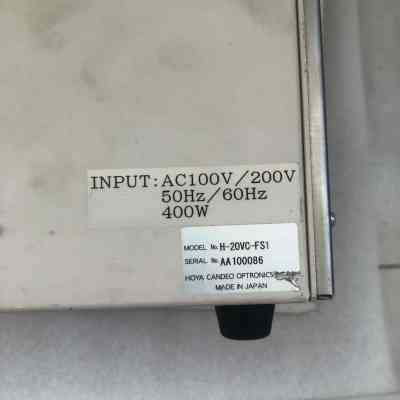 HOYA豪雅  mat-h ac100200v 50hz60hz 400w  H-20vc-FS  AA100086 光源机