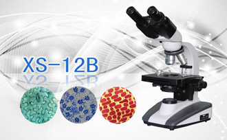 PUZHE蒲柘    XS-12B    双目生物显微镜
