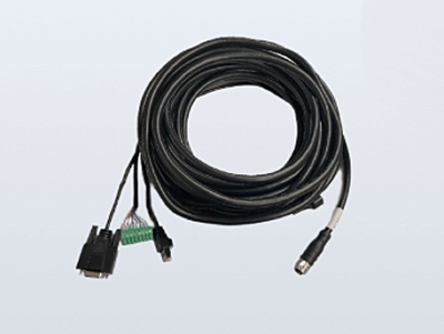 HIKROBOT 海康机器人 MV-IDA-PE-M12A17pF-openRJ45DB9-HF-3m 读码器配件