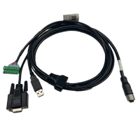 HIKROBOT 海康机器人 MV-IDA-PE-M12A17pF-openU2DB9-HF-2m 读码器配件