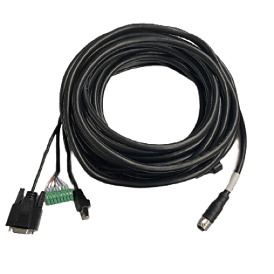 HIKROBOT 海康机器人 MV-IDA-PE-M12A17pF-openRJ45DB9-HF-5m  读码器配件