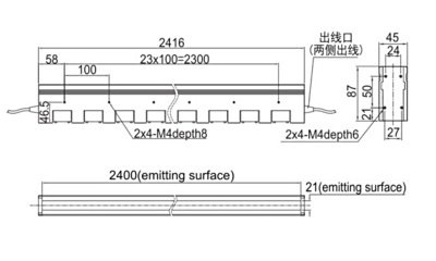 LOTS乐视  LTS-LIN241645-B  线光源