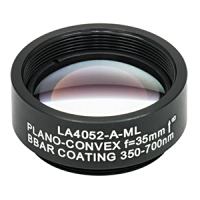 Thorlabs索雷博   LA4052-A-ML   紫外熔融石英平凸球透镜