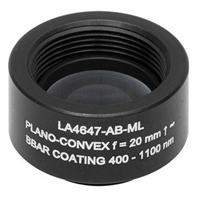 Thorlabs索雷博   LA4647-AB-ML   紫外熔融石英平凸球透镜