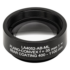 Thorlabs索雷博   LA4052-AB-ML   紫外熔融石英平凸球透镜