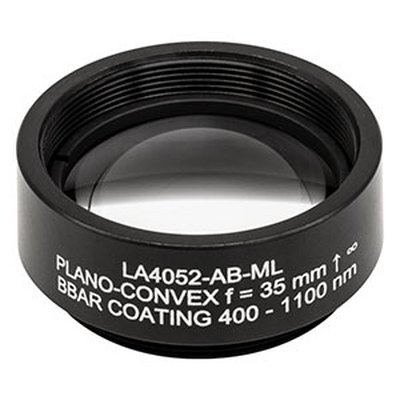 Thorlabs索雷博   LA4052-AB-ML   紫外熔融石英平凸球透镜