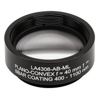 Thorlabs索雷博    LA4306-AB-ML  紫外熔融石英平凸球透镜