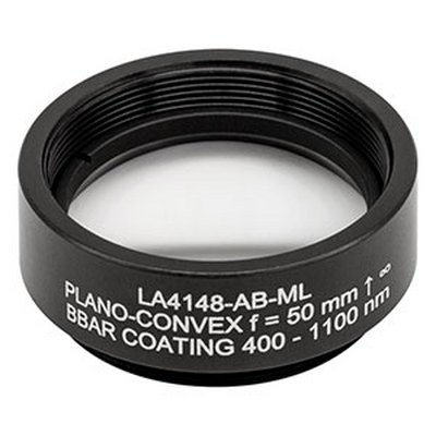 Thorlabs索雷博   LA4148-AB-ML    紫外熔融石英平凸球透镜