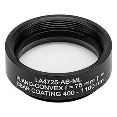 Thorlabs索雷博   LA4725-AB-ML   紫外熔融石英平凸球透镜