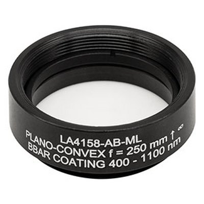 Thorlabs索雷博    LA4158-AB-ML  紫外熔融石英平凸球透镜