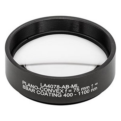 Thorlabs索雷博   LA4078-AB-ML    紫外熔融石英平凸球透镜