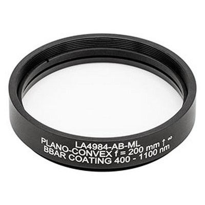 Thorlabs索雷博    LA4984-AB-ML  紫外熔融石英平凸球透镜