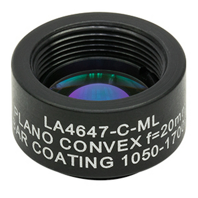 Thorlabs索雷博   LA4647-C-ML   紫外熔融石英平凸球透镜
