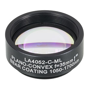 Thorlabs索雷博    LA4052-C-ML  紫外熔融石英平凸球透镜