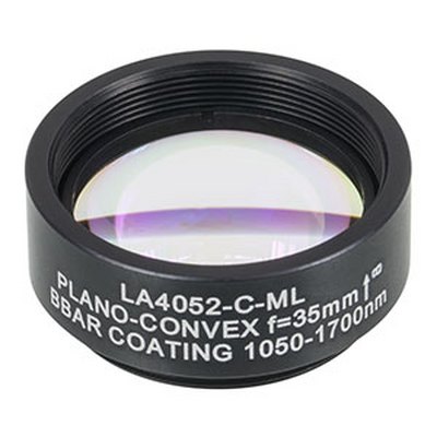 Thorlabs索雷博    LA4052-C-ML  紫外熔融石英平凸球透镜