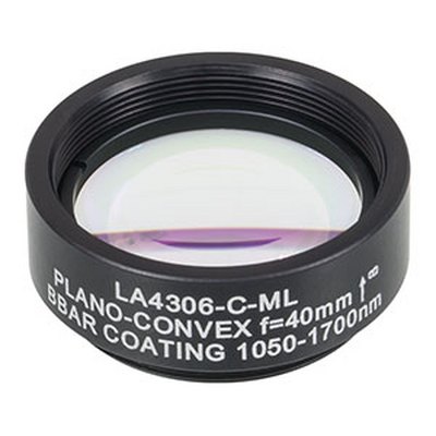 Thorlabs索雷博   LA4306-C-ML   紫外熔融石英平凸球透镜