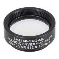 Thorlabs索雷博    LA4148-YAG-ML  紫外熔融石英平凸球透镜
