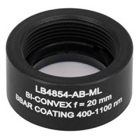 Thorlabs索雷博     LB4854-AB-ML   紫外熔融石英双凸球面透镜
