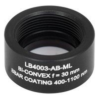 Thorlabs索雷博     LB4003-AB-ML    紫外熔融石英双凸球面透镜
