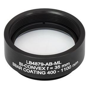 Thorlabs索雷博     LB4879-AB-ML   紫外熔融石英双凸球面透镜