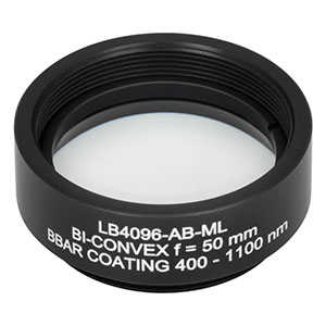 Thorlabs索雷博    LB4096-AB-ML    紫外熔融石英双凸球面透镜