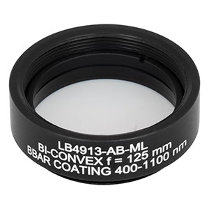 Thorlabs索雷博     LB4913-AB-ML   紫外熔融石英双凸球面透镜
