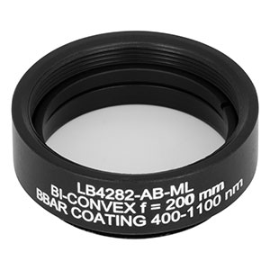 Thorlabs索雷博     LB4282-AB-ML   紫外熔融石英双凸球面透镜