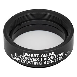 Thorlabs索雷博     LB4837-AB-ML   紫外熔融石英双凸球面透镜