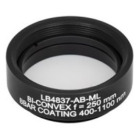 Thorlabs索雷博     LB4837-AB-ML   紫外熔融石英双凸球面透镜