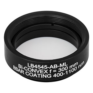 Thorlabs索雷博    LB4545-AB-ML    紫外熔融石英双凸球面透镜