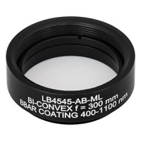 Thorlabs索雷博    LB4545-AB-ML    紫外熔融石英双凸球面透镜