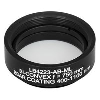 Thorlabs索雷博     LB4223-AB-ML    紫外熔融石英双凸球面透镜