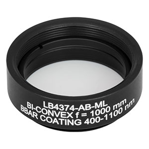 Thorlabs索雷博    LB4374-AB-ML     紫外熔融石英双凸球面透镜
