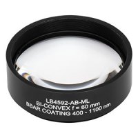 Thorlabs索雷博     LB4592-AB-ML   紫外熔融石英双凸球面透镜