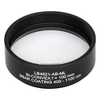 Thorlabs索雷博    LB4821-AB-ML    紫外熔融石英双凸球面透镜
