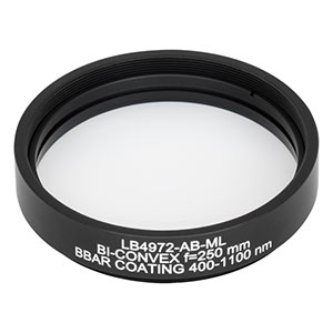 Thorlabs索雷博    LB4972-AB-ML    紫外熔融石英双凸球面透镜