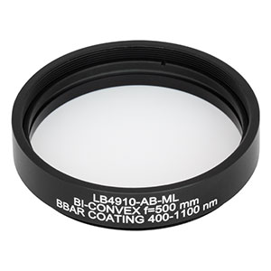 Thorlabs索雷博     LB4910-AB-ML    紫外熔融石英双凸球面透镜
