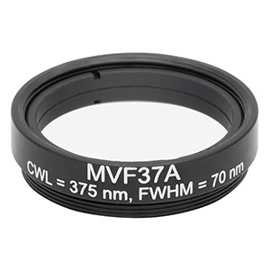 Thorlabs索雷博  MVF37A    硬膜带通滤光片
