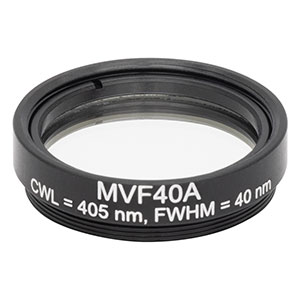 Thorlabs索雷博   MVF40A   硬膜带通滤光片