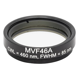 Thorlabs索雷博    MVF46A   硬膜带通滤光片