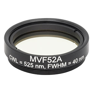 Thorlabs索雷博   MVF52A    硬膜带通滤光片