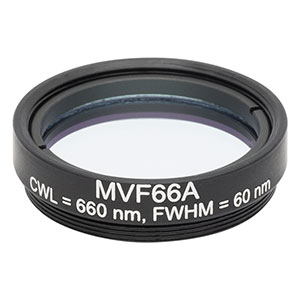 Thorlabs索雷博   MVF66A   硬膜带通滤光片