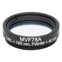 Thorlabs索雷博   MVF78A   硬膜带通滤光片