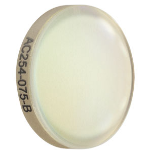 Thorlabs索雷博    AC254-075-B    消色差双胶合透镜