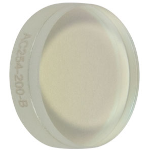 Thorlabs索雷博    AC254-200-B   消色差双胶合透镜