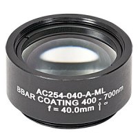Thorlabs索雷博    AC254-040-A-ML    消色差双胶合透镜