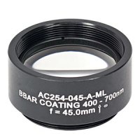 Thorlabs索雷博    AC254-045-A-ML   消色差双胶合透镜