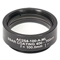 Thorlabs索雷博    AC254-100-A-ML   消色差双胶合透镜