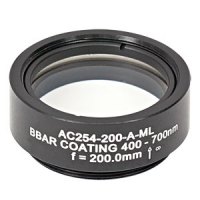 Thorlabs索雷博    AC254-200-A-ML   消色差双胶合透镜