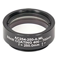 Thorlabs索雷博    AC254-250-A-ML   消色差双胶合透镜